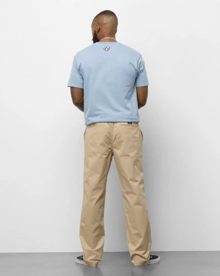 Range Relaxed Elastic Chino Pants - Khaki