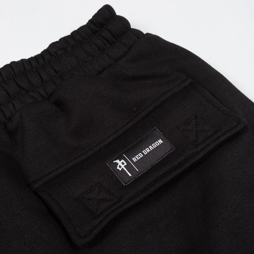 RDS OG Emblem Cargo Sweatpants, Black