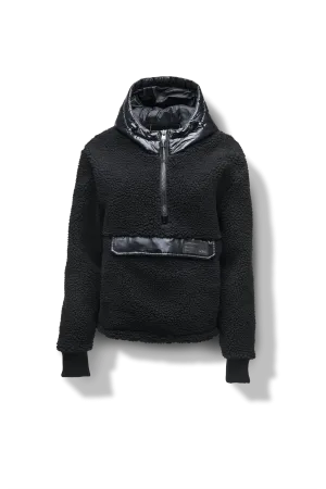 Roche Women's Hybrid Berber Pullover Hoodie