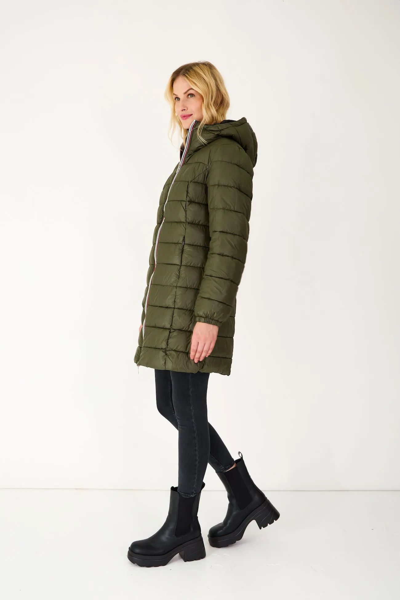 SIXTINE - Parka réversible matelassée