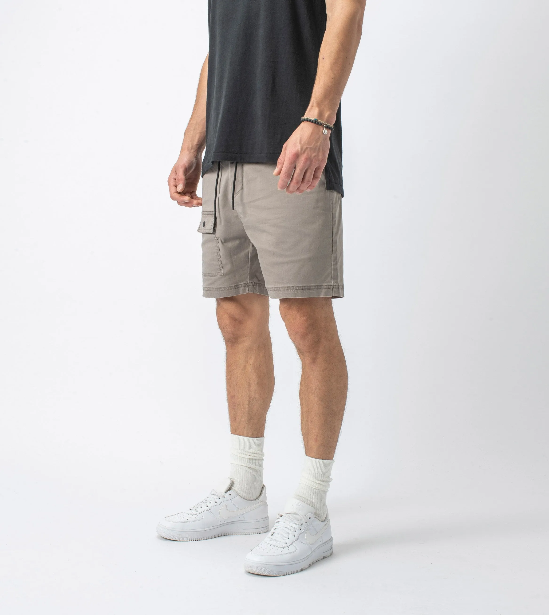 Snapshot Cargo Short Washed Almond