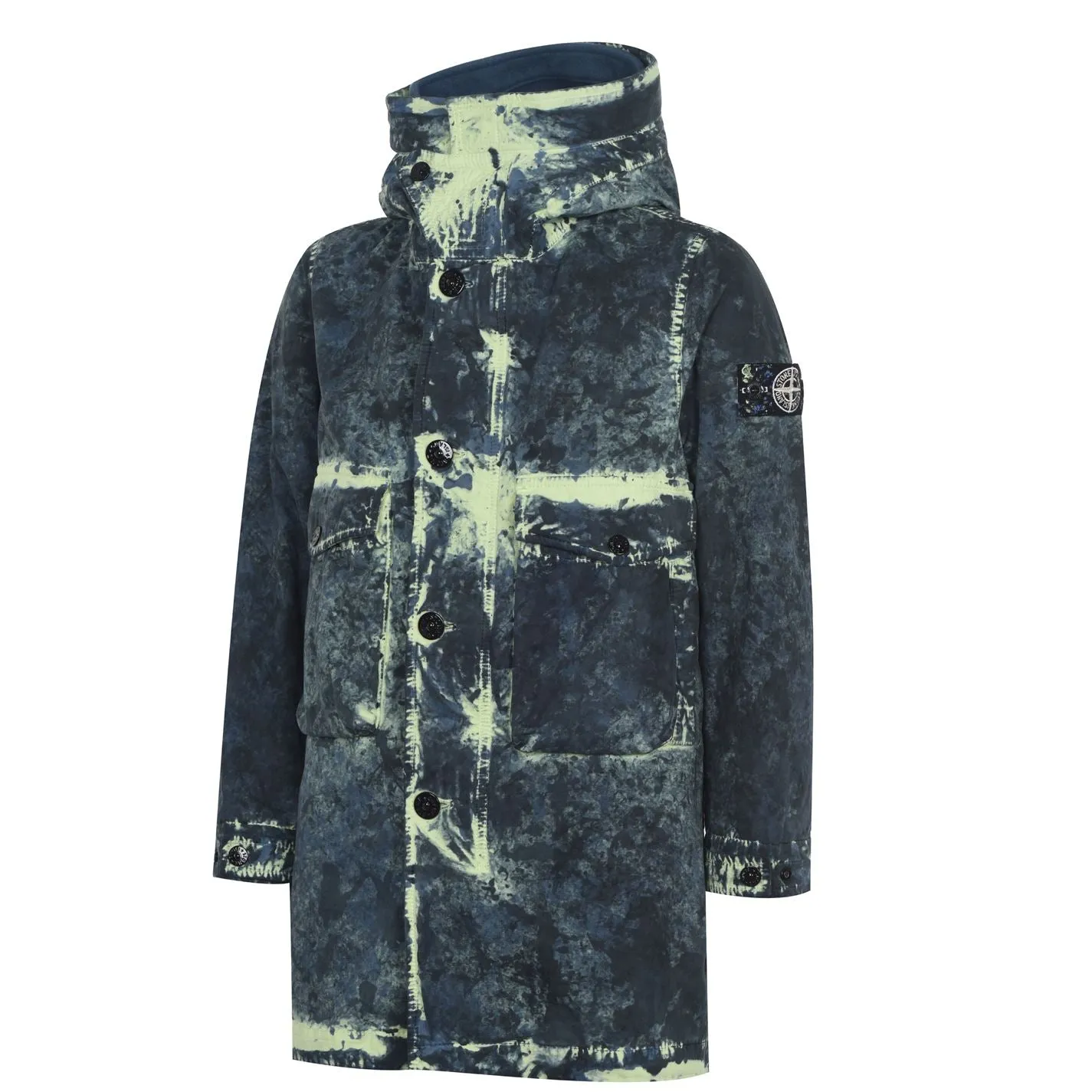 Stone Island Junior Paint Effect Parka