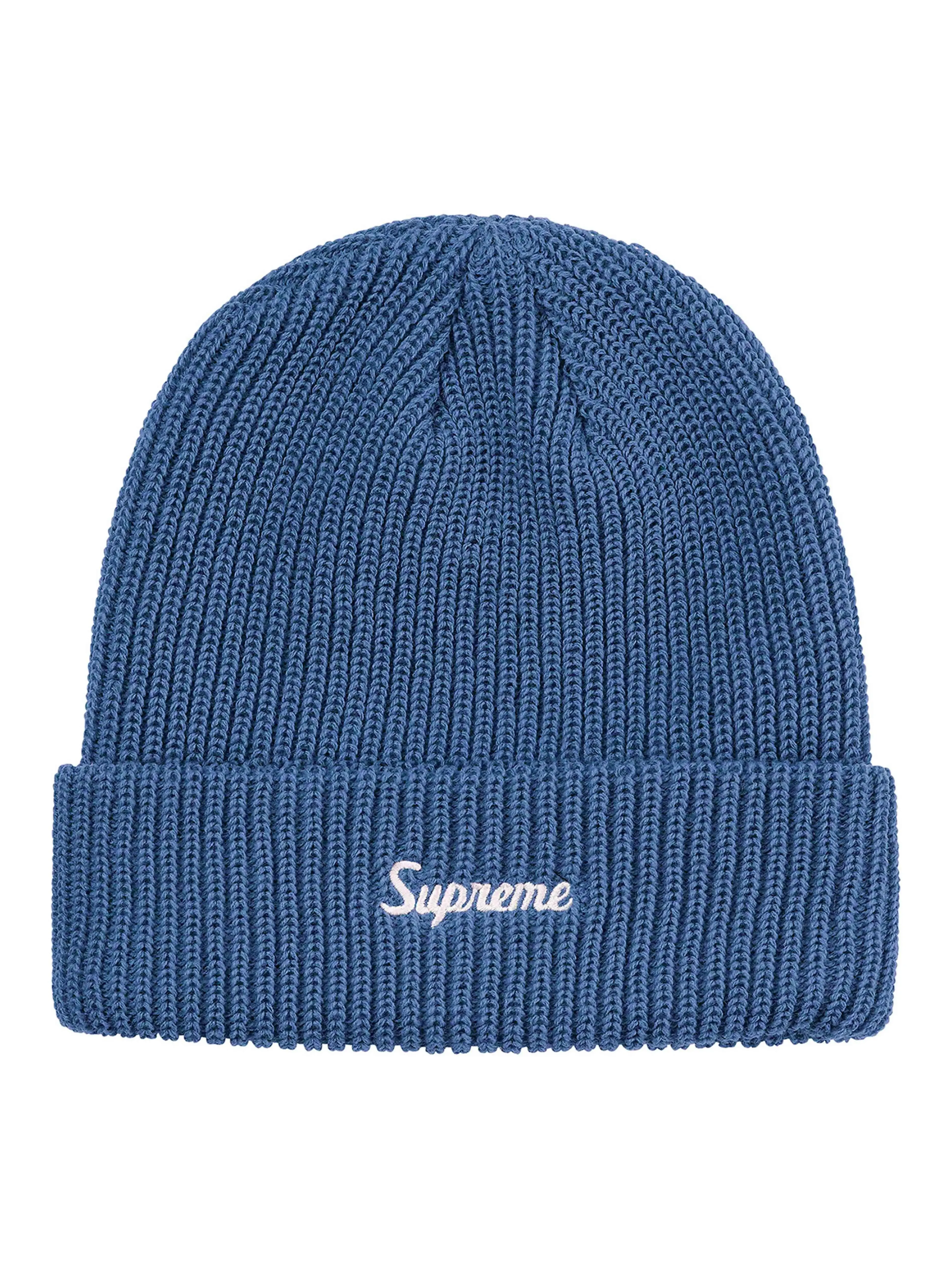 Supreme Loose Gauge Beanie Light Indigo [FW20]