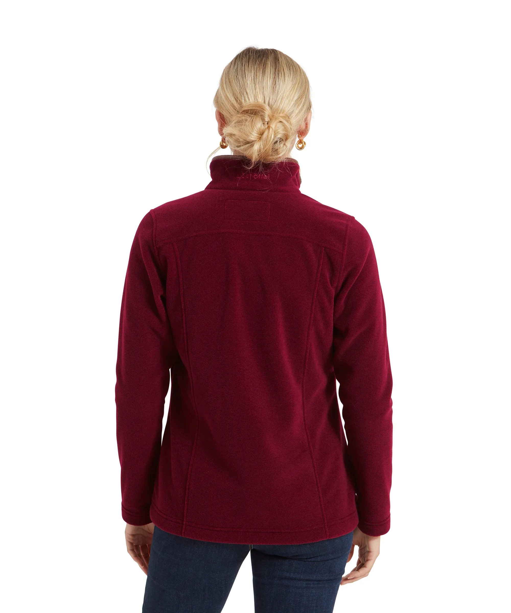 Tilton II Quarter Zip Fleece - Claret