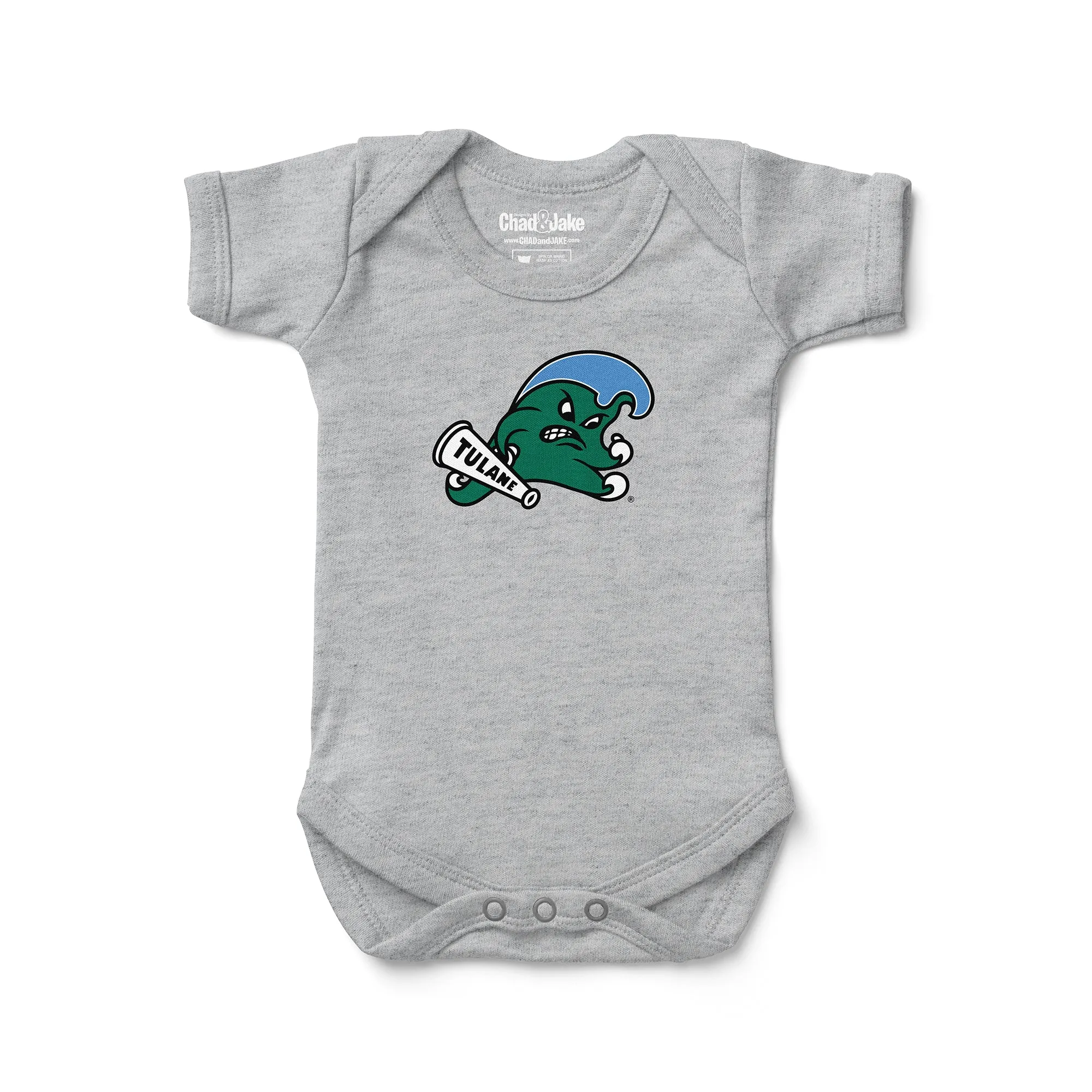 Tulane Green Wave Logo Bodysuit