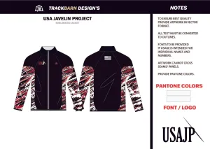 USA-Javeline-Project Womens Full Zip Jacket