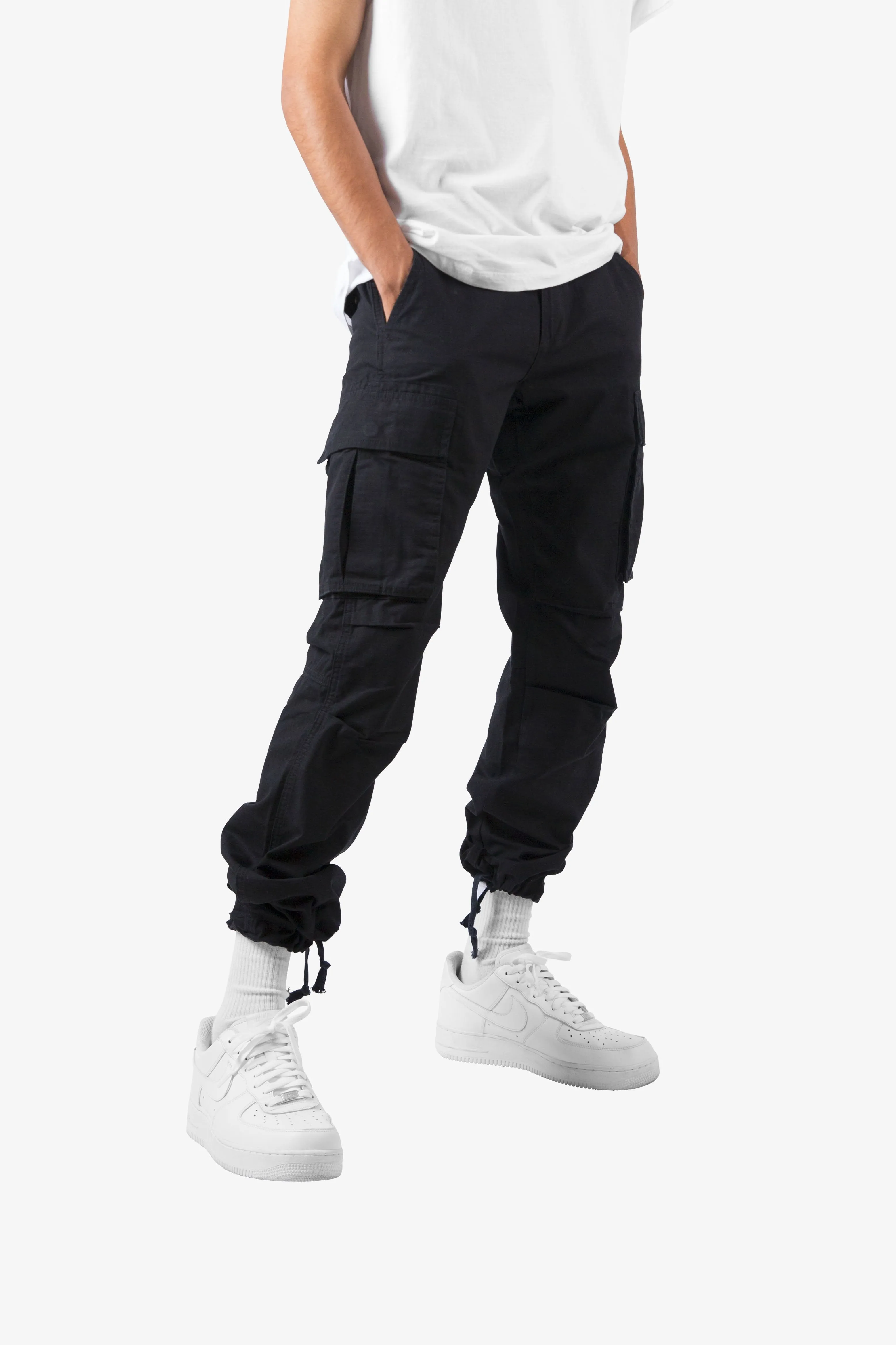 Vintage Cargo Pants - Black