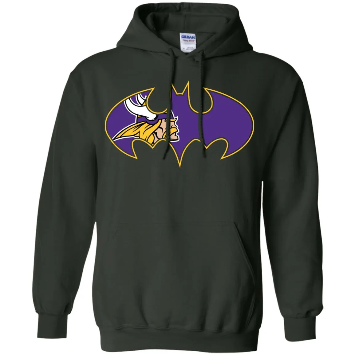 We Are The Minnesota Vikings Batman Nfl Mashup Pullover Hoodie Sweatshirt