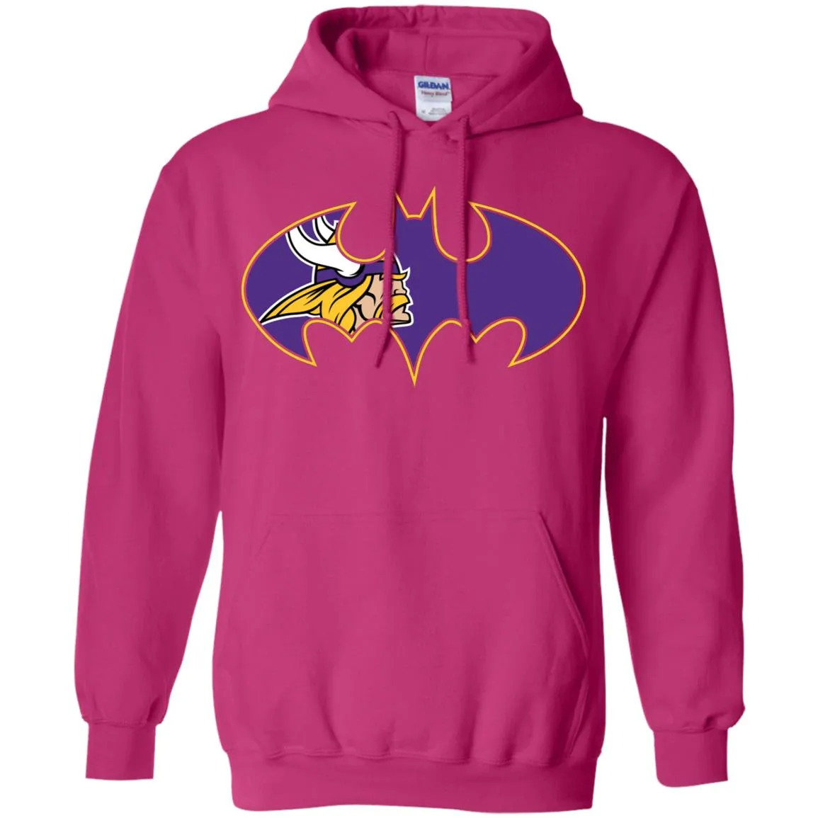 We Are The Minnesota Vikings Batman Nfl Mashup Pullover Hoodie Sweatshirt