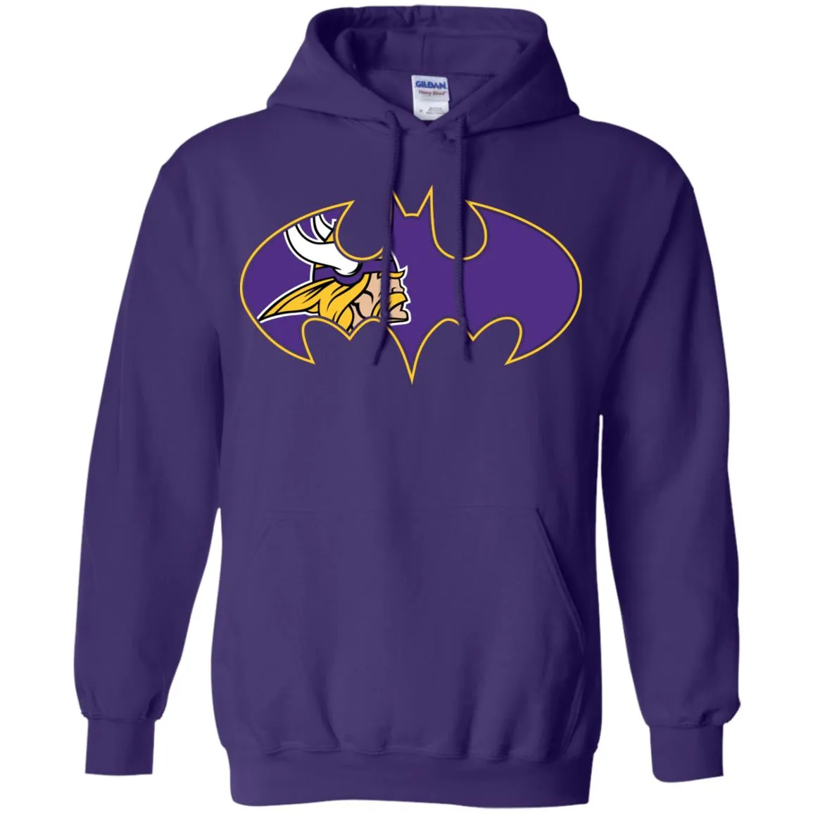 We Are The Minnesota Vikings Batman Nfl Mashup Pullover Hoodie Sweatshirt