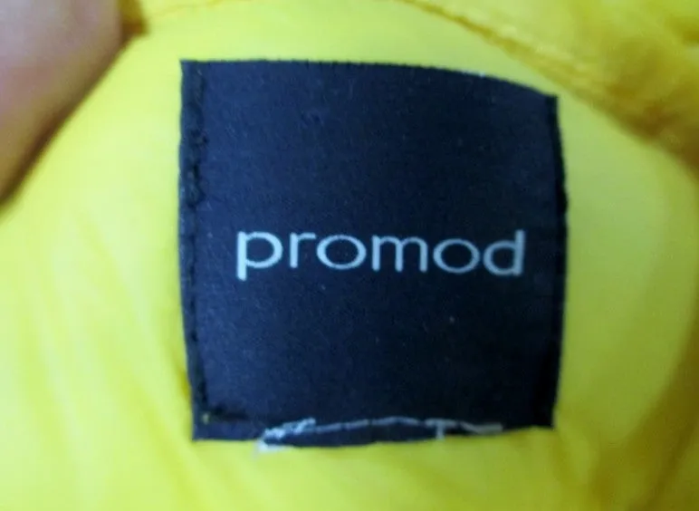 Womens PROMOD Puffer Jacket Coat Parka Snowboard Ski YELLOW M 12 Lightweight