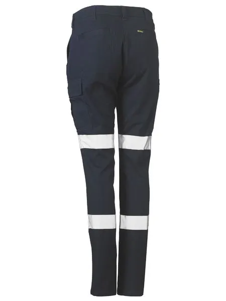 Women's Taped Cotton Cargo Pants - BPL6115T